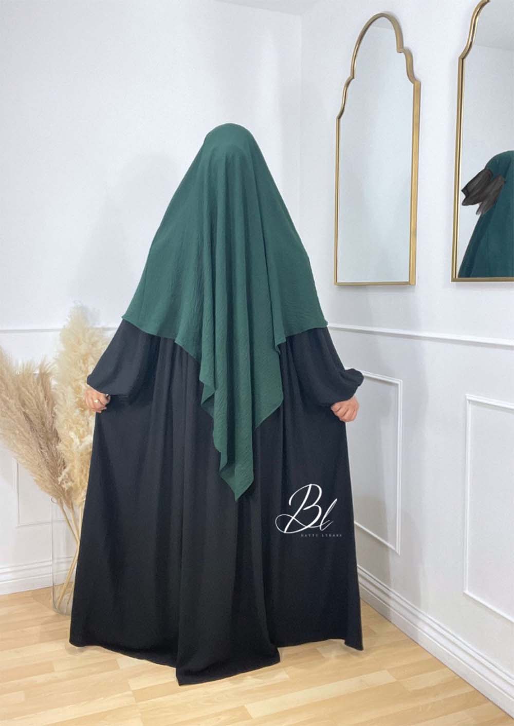 khimar-wafa-vert-sapin-jazz-abaya-maya-noir-jazz-allaitement-baytu-lybass-3