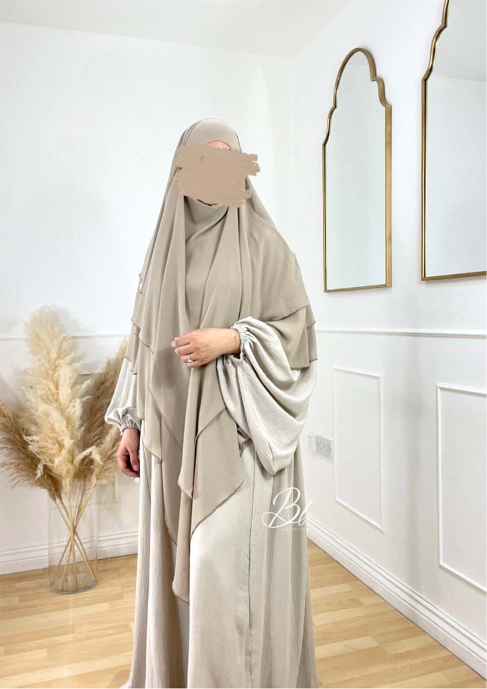 khimat-malikat-nude-3-voiles-mousseline-abaya-maryam-jazz-creme-baytu-lybass-5