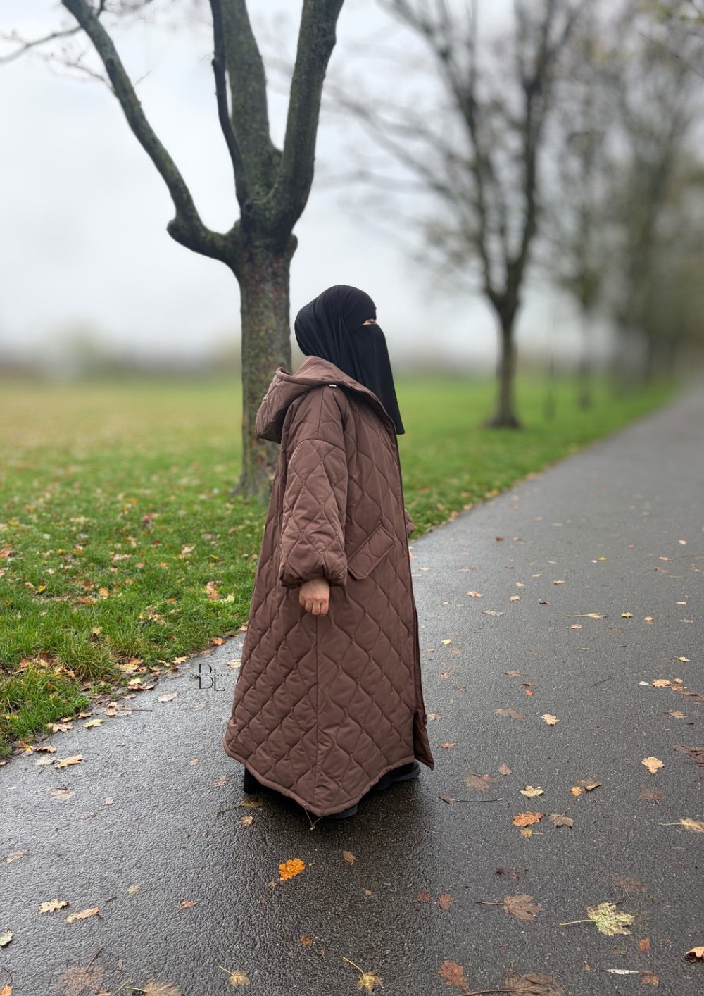 quilted-oversized winter-coat-baytu-lybass-brown-1