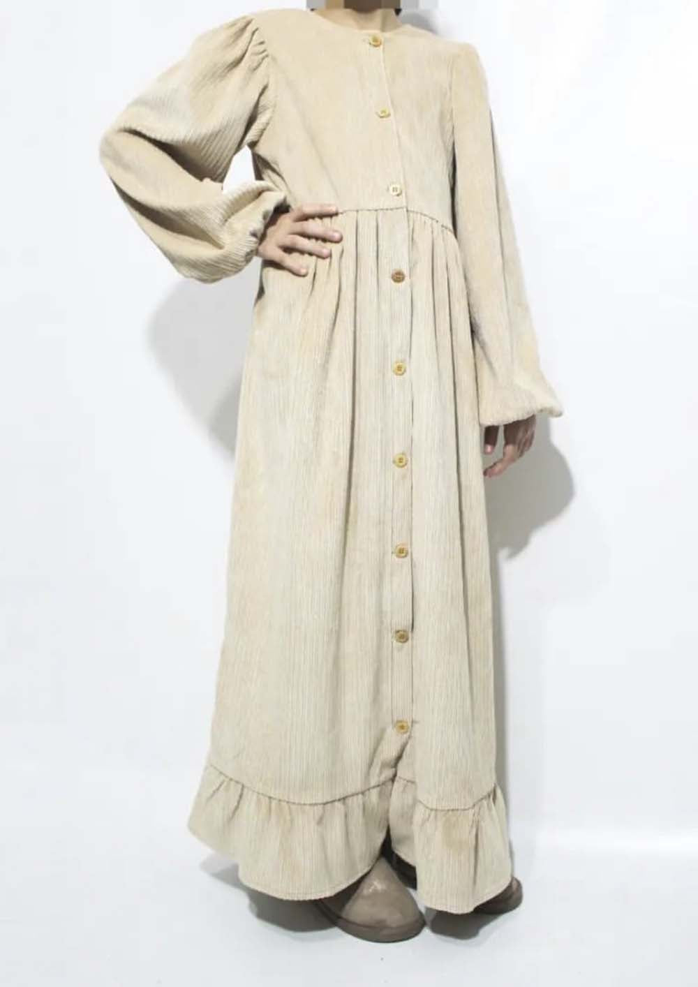 warda-dress-robe-fille-beige-clair-velour-baytu-lybass.-3